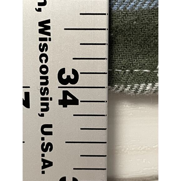 Saddlebred Shirt Mens XL Plaid Classic Fit Long Sleeve Button Up Casual Preppy - Picture 3 of 9